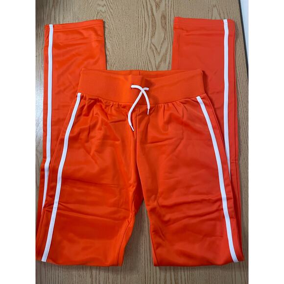 B26 New Women’s Hooters rare Vintage Tracksuit Pants size Small/Tall - Picture 2 of 5